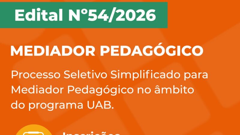 IFSertãoPE abre seleção para mediadores pedagógicos EaD