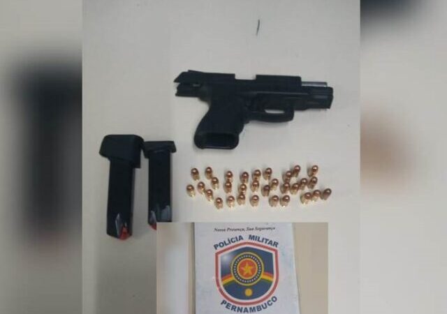 Ipubi: Polícia prende homem e apreende pistola .380 após ação de inteligência