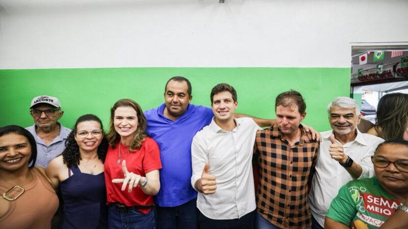Marília Arraes inicia agenda no interior ao lado de João Campos e Humberto Costa