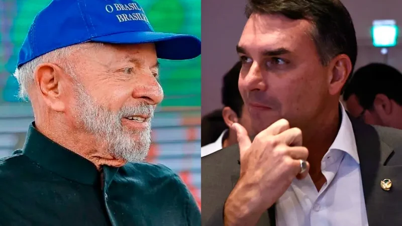 Lula abre 10 pontos para Flávio no 1° turno e mantém distância no 2°, aponta Datafolha