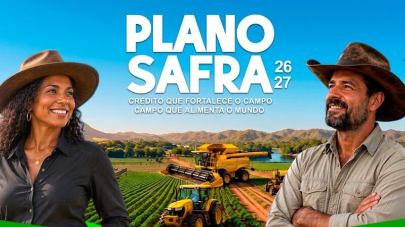 Lula lança Plano Safra com R$ 525 bi e juros menores para fortalecer a agricultura empresarial