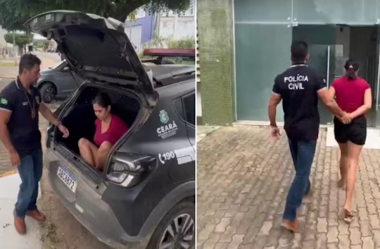 Nordeste: Mulher presa por gravar vídeo íntimo com adolescente enviou imagens a ex para fazer ciúme