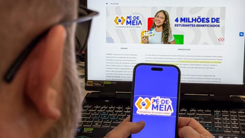 Estudantes do ensino médio inscritos no CadÚnico têm direito ao Pé-de-Meia