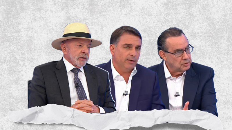 Atlas/Bloomberg: Lula abre 9,7 pontos sobre Flávio e Cury chega a 7,8%