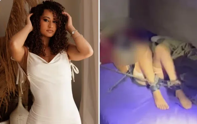 Jovem de 24 anos resgatada após 5 dias em cativeiro mostra ferimentos e faz forte desabafo