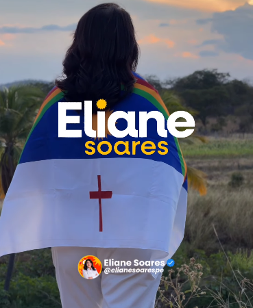 Eliane Soares pausa agenda de rua para produzir fotos oficiais de campanha