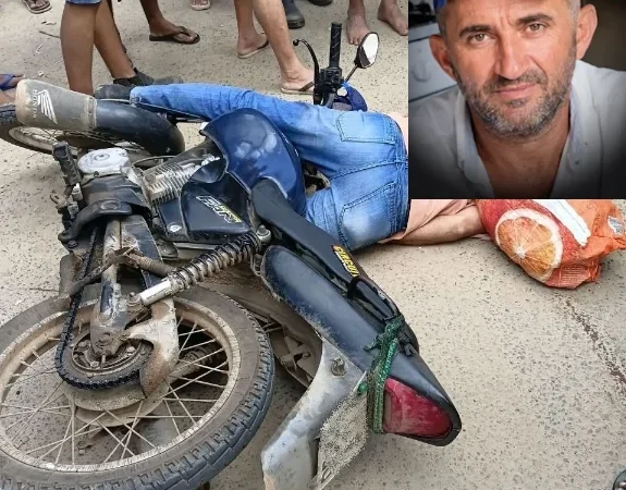 EX-PRESIDIÁRIO É EXECUTADO A TIROS ENQUANTO PILOTAVA MOTO COM CRIANÇA NA GARUPA