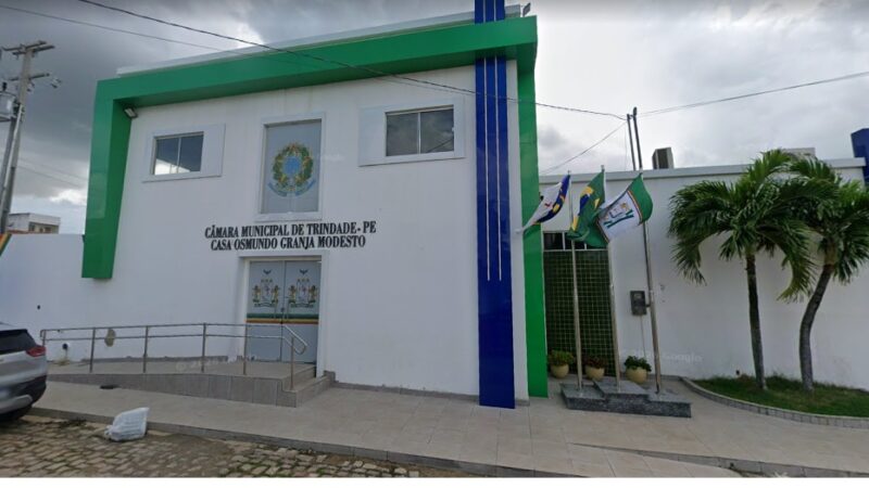 Câmara de Vereadores de Trindade-PE realiza concurso público com 10 vagas