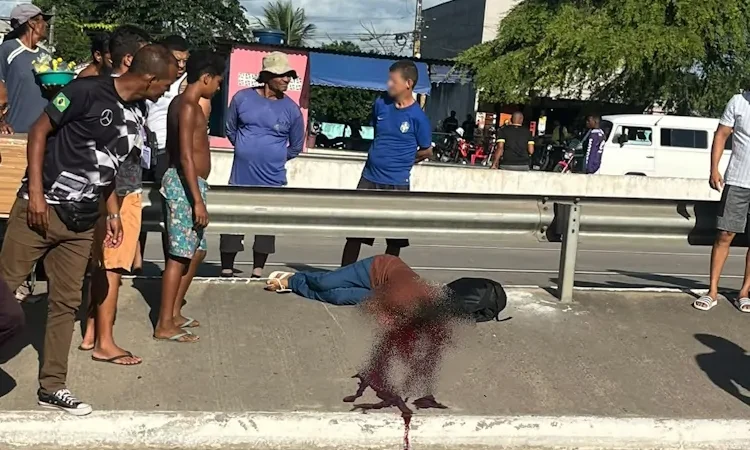 CRIMINOSOS EXECUTAM HOMEM A TIRO E DEIXA OUTRO BALEADO NA BR-408, EM PAUDALHO