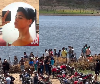 Adolescente morre afogado após canoa virar em barragem na zona rural de Araripina