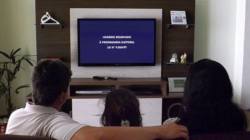 Eleições: propaganda gratuita no rádio e na TV volta nesta sexta